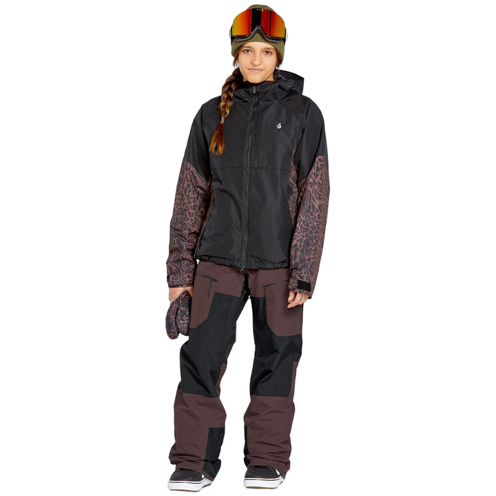Volcom Stone Mica 20K Pants - Women's Mahogany