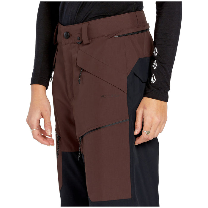 Volcom Stone Mica 20K Pants - Women's Mahogany