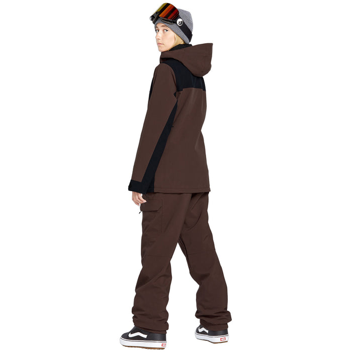 Volcom Creston 3D Stretch Bibs - Women's Mahogany