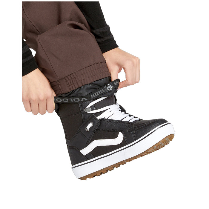 Volcom Creston 3D Stretch Bibs - Women's Mahogany
