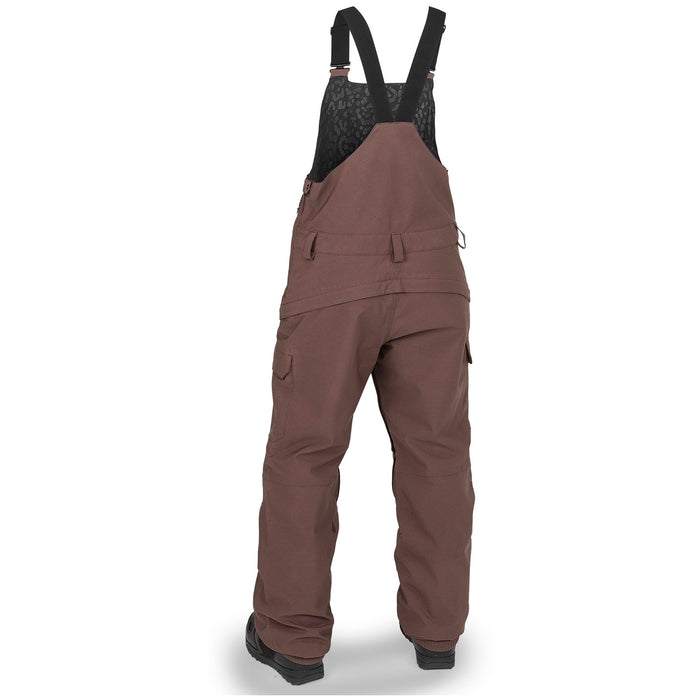 Volcom Creston 3D Stretch Bibs - Women's Mahogany