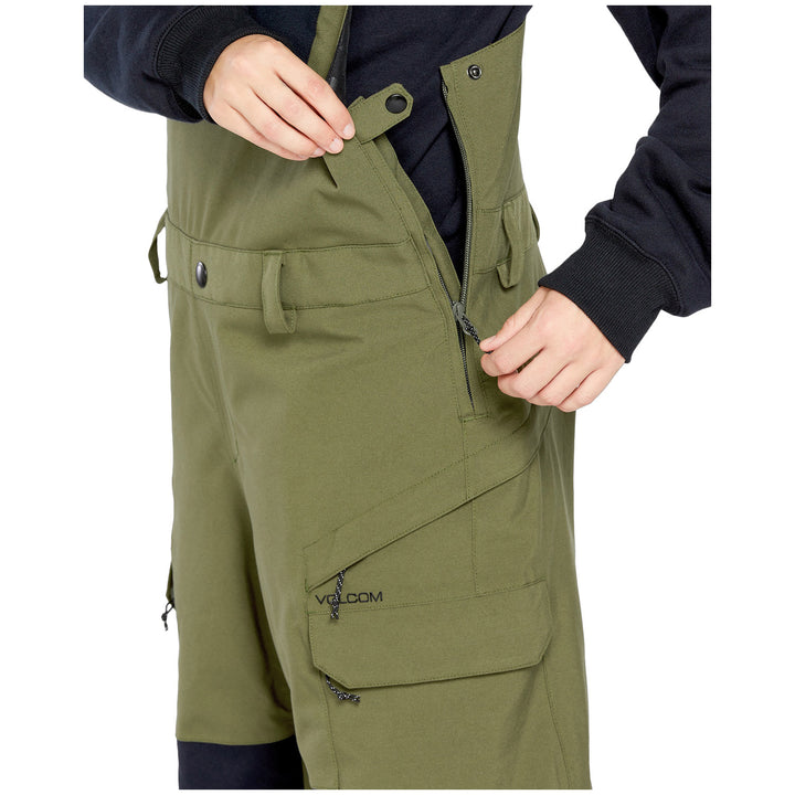 Volcom Creston 3D Stretch Bibs - Women's Ivy