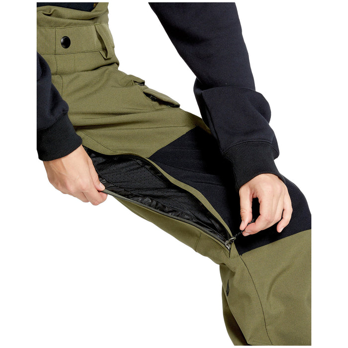 Volcom Creston 3D Stretch Bibs - Women's Ivy