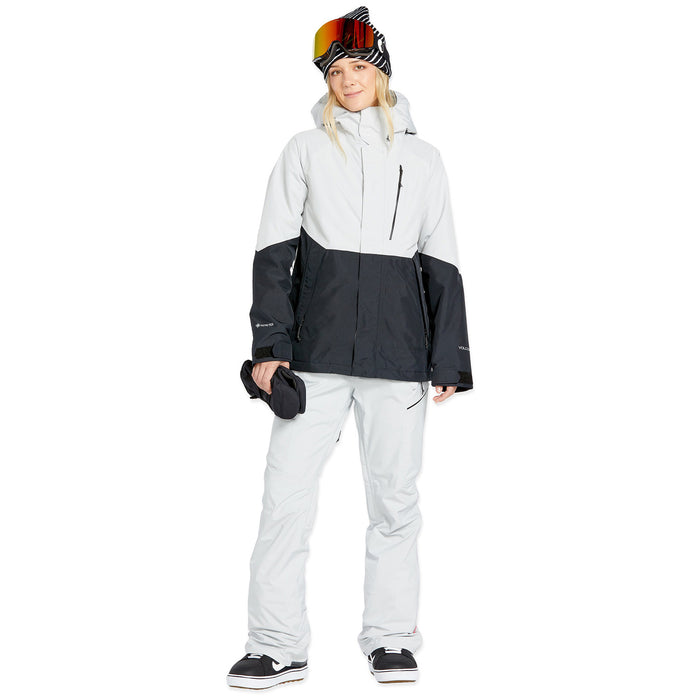 Volcom Elm Stretch GORE-TEX Bibs - Women's Cloud Grey