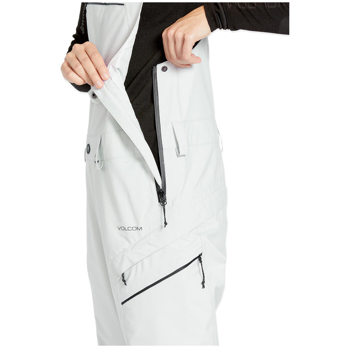 Volcom Elm Stretch GORE-TEX Bibs - Women's Cloud Grey