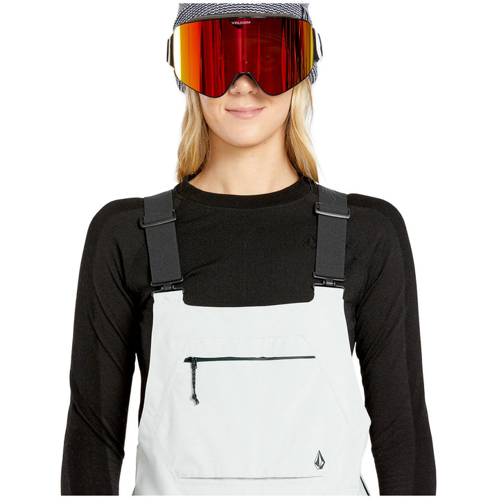 Volcom Elm Stretch GORE-TEX Bibs - Women's Cloud Grey