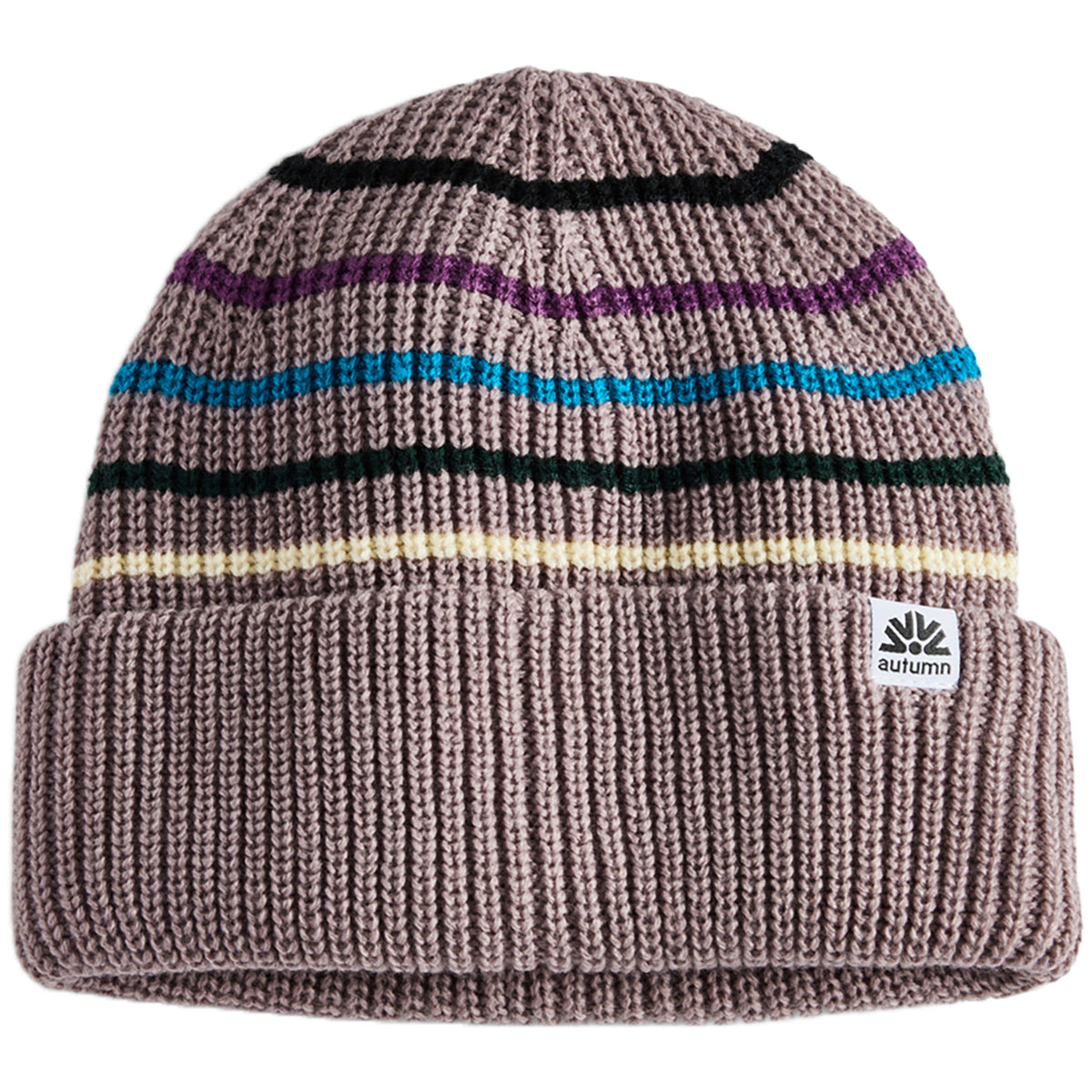 Autumn Simple Retro Beanie Purple