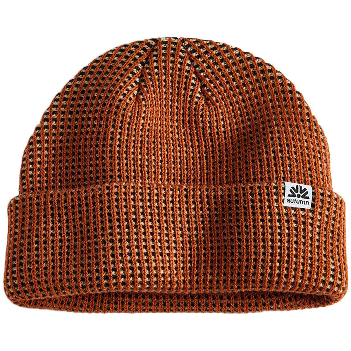 Autumn Simple Static Beanie Rust