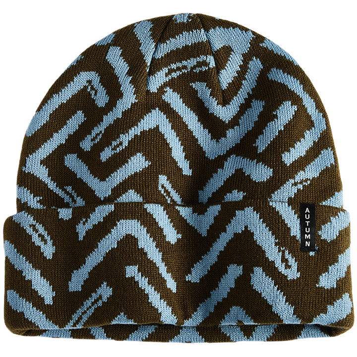 Autumn Select Geo Beanie Army