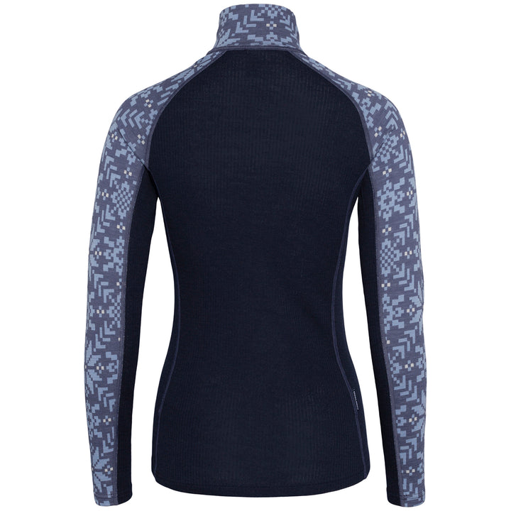 Kari Traa Edith Half Zip Top - Women's Moon Blue