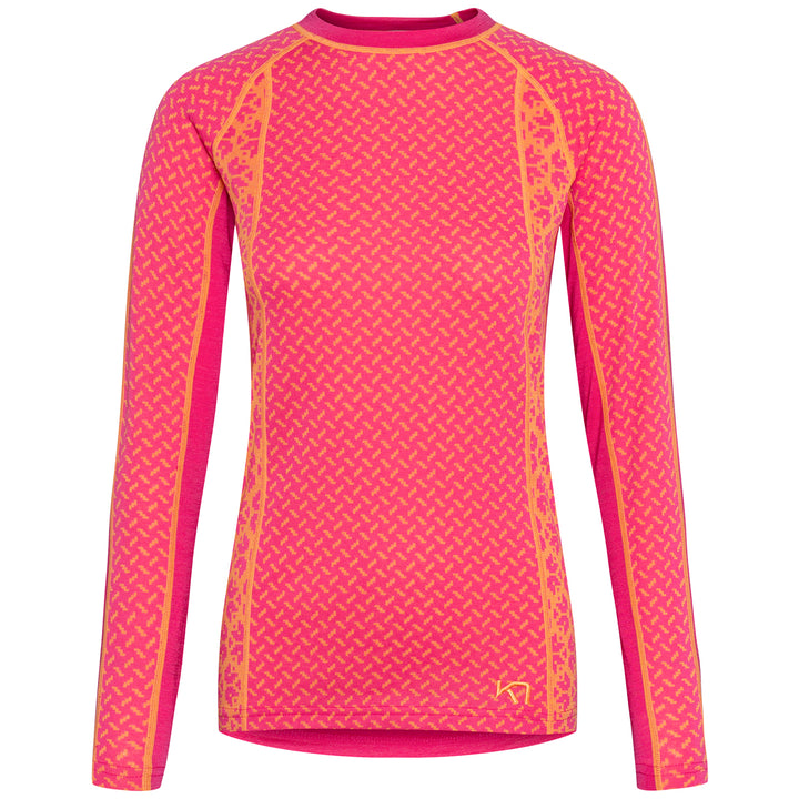Kari Traa Lekker Long-Sleeve Top - Women's Bright Pink
