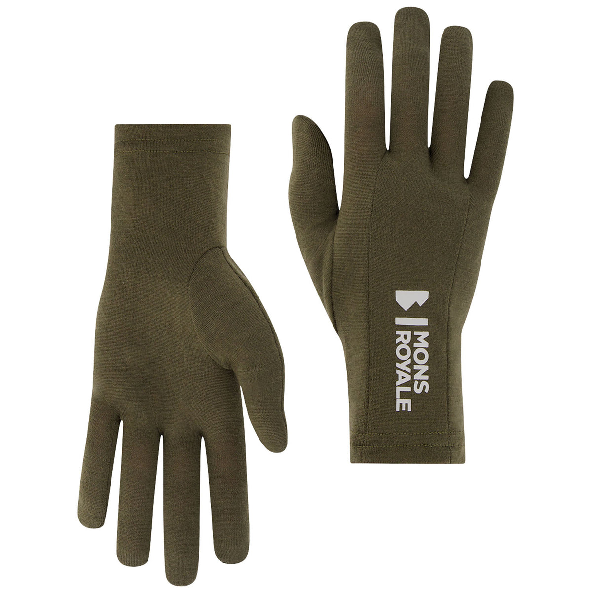 MONS ROYALE Volta Glove Liner Dark Olive