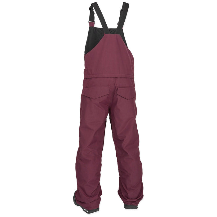 Volcom Barkley Insulated Bibs - Kids' Burgundy