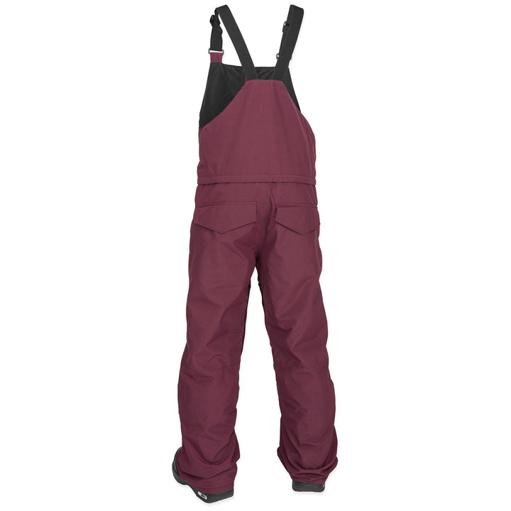 Volcom Barkley Insulated Bibs - Kids' Burgundy