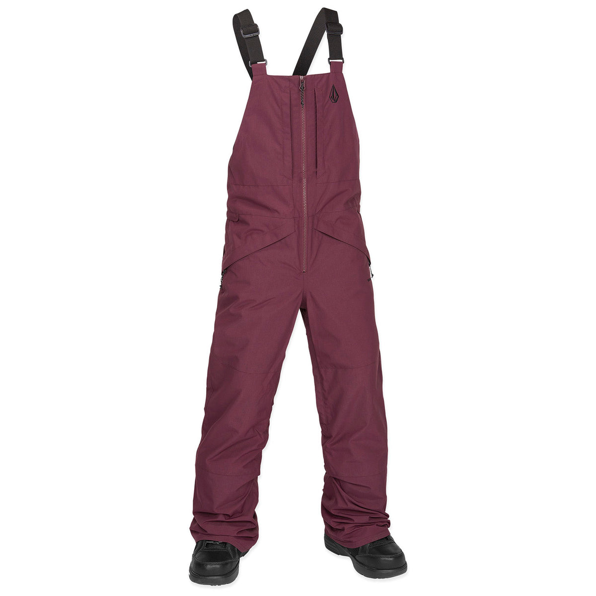 Volcom Barkley Insulated Bibs - Kids' Burgundy