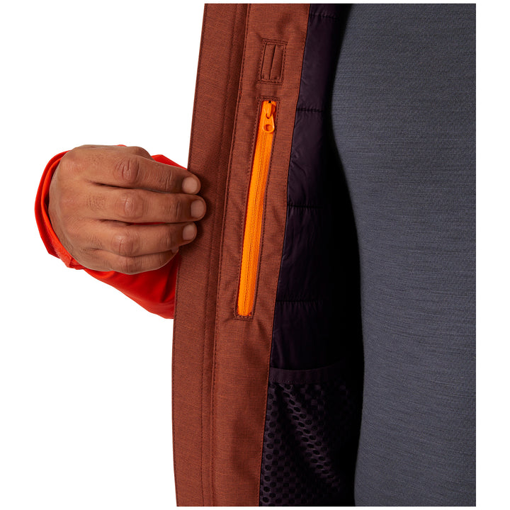 Helly Hansen Straightline Lifaloft 2.0 Jacket - Men's Iron Oxide