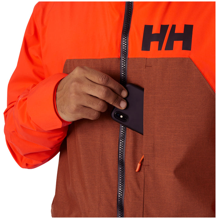 Helly Hansen Straightline Lifaloft 2.0 Jacket - Men's Iron Oxide
