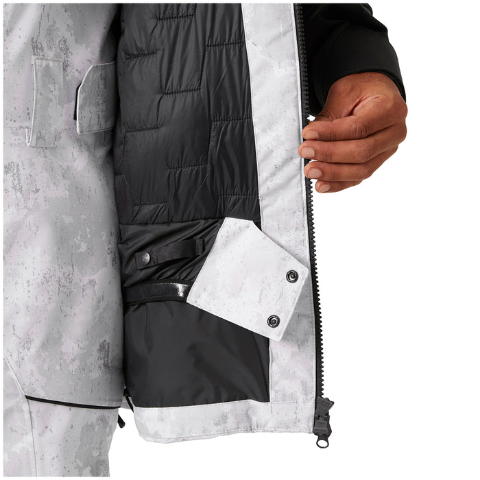 Helly Hansen Straightline Lifaloft 2.0 Jacket - Men's Grey Fog Snow