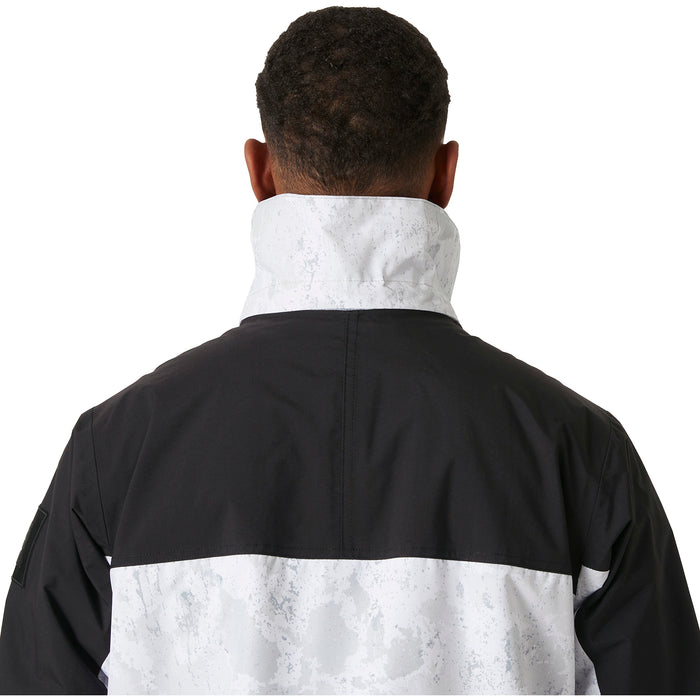 Helly Hansen ULLR D Heritage Long Jacket - Men's Grey Fog Snow