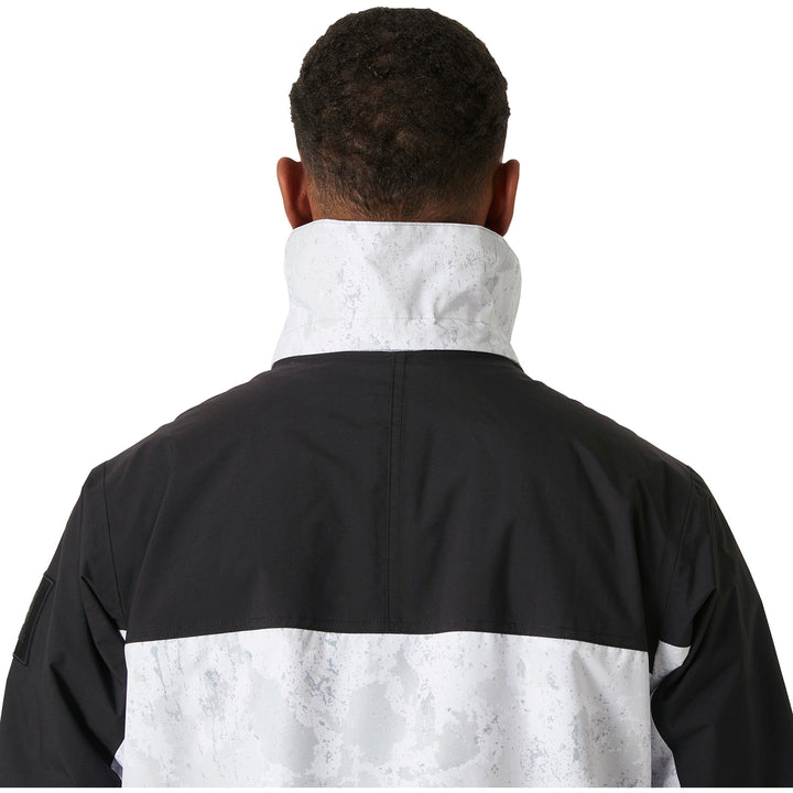 Helly Hansen ULLR D Heritage Long Jacket - Men's Grey Fog Snow