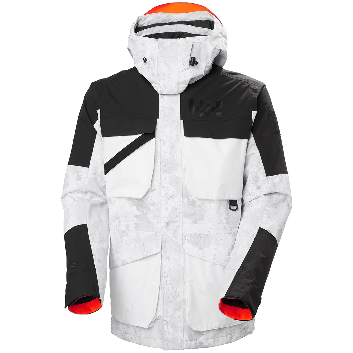 Helly Hansen ULLR D Heritage Long Jacket - Men's Grey Fog Snow