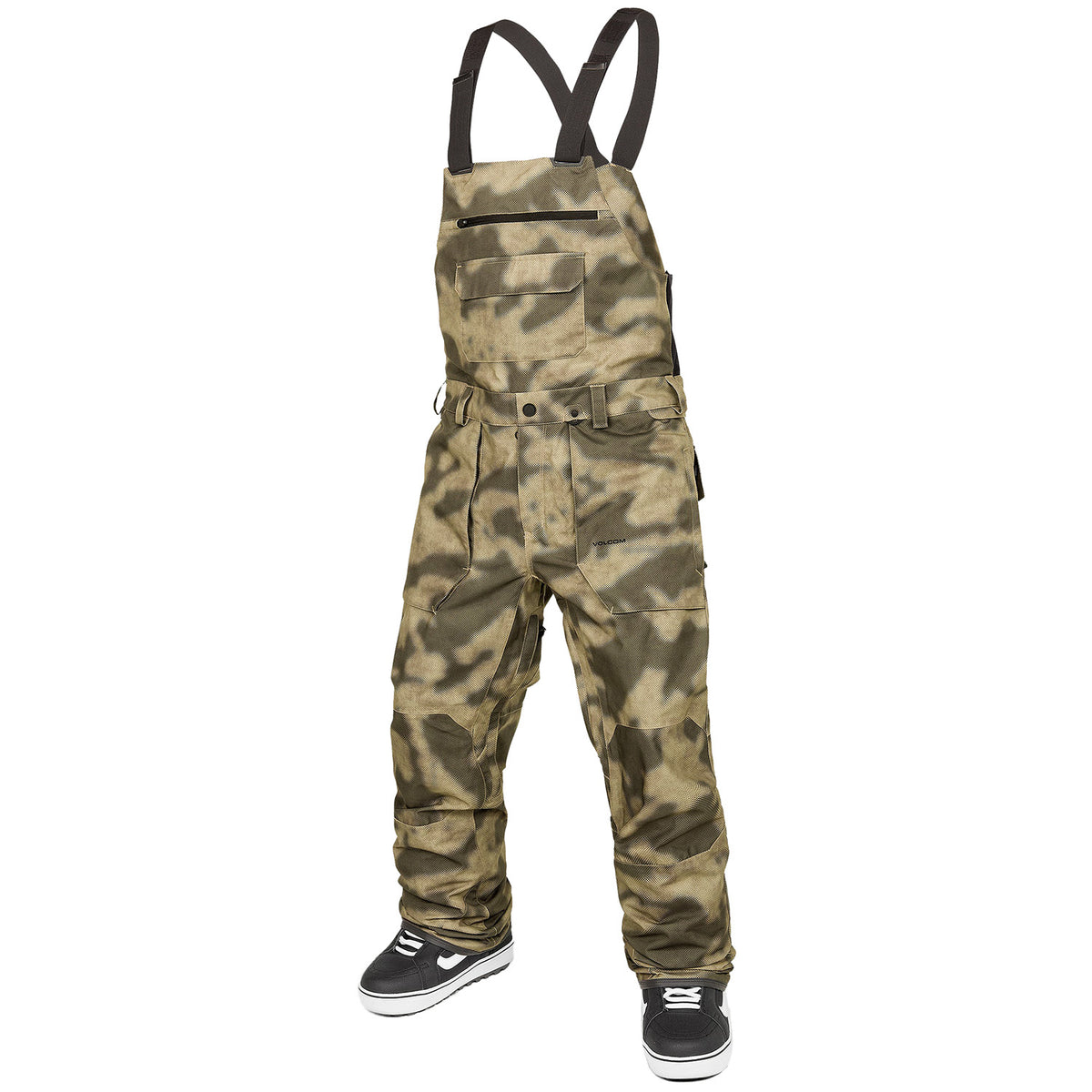 Volcom Roan Bibs - Men's Camouflage