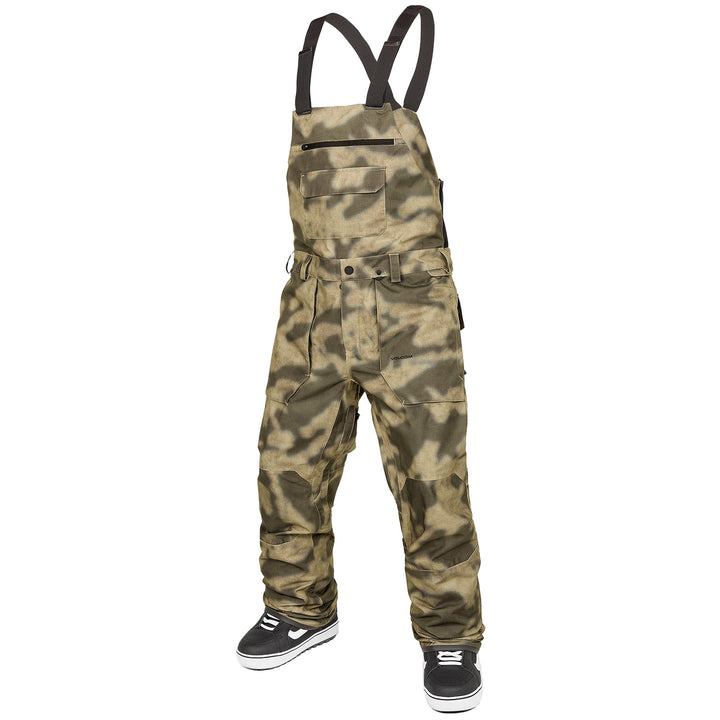 Volcom Roan Bibs - Men's Camouflage