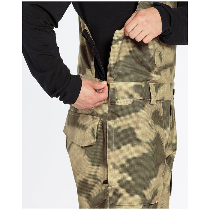 Volcom Roan Bibs - Men's Camouflage