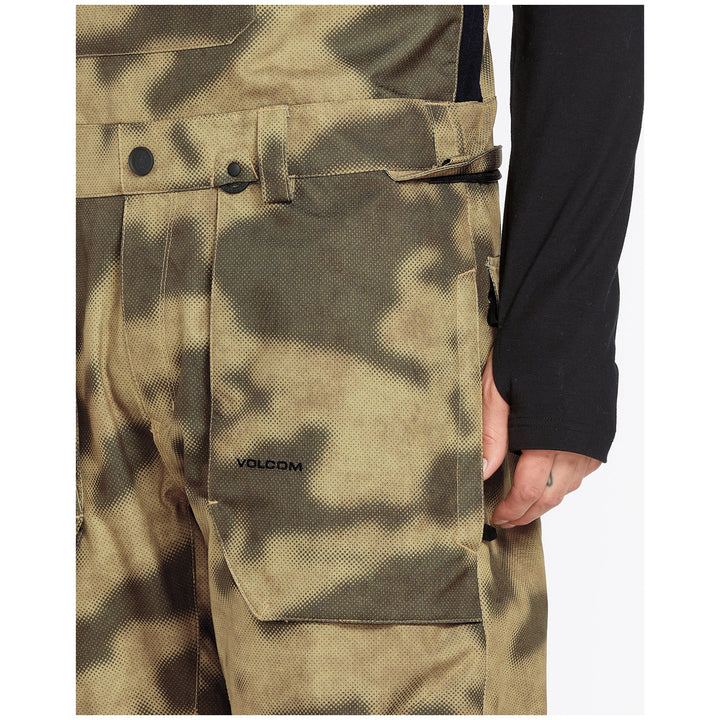 Volcom Roan Bibs - Men's Camouflage
