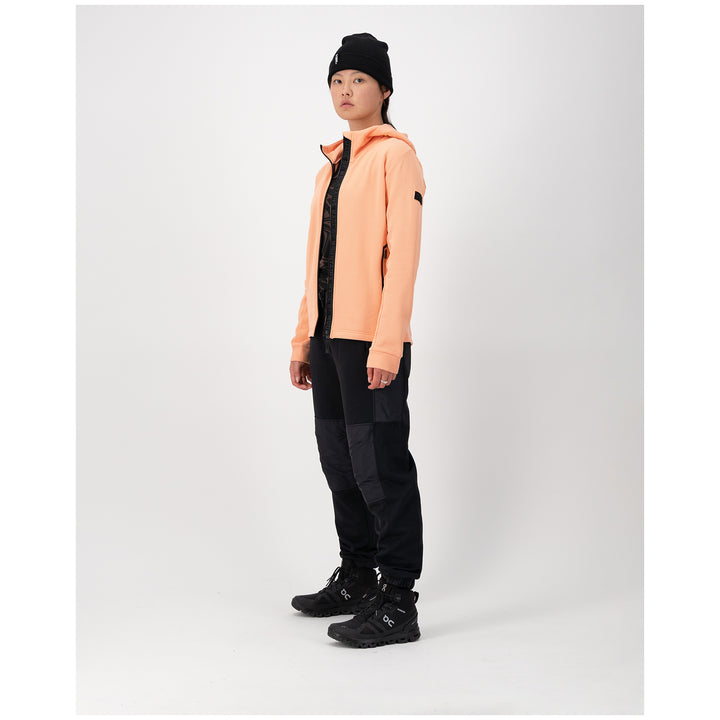 MONS ROYALE Arcadia Merino Fleece Hoodie - Women's Melon