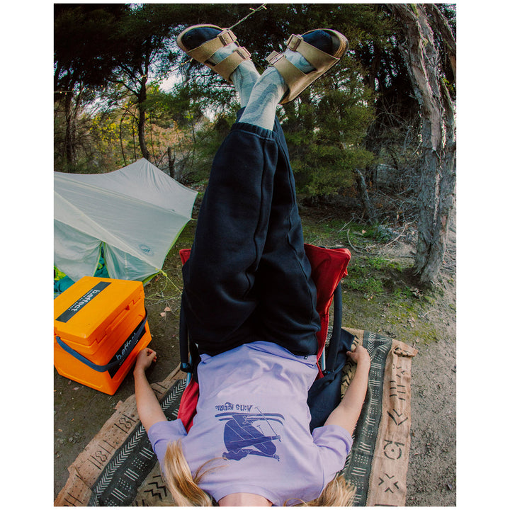 MONS ROYALE Atlas Crew Sock Glacier