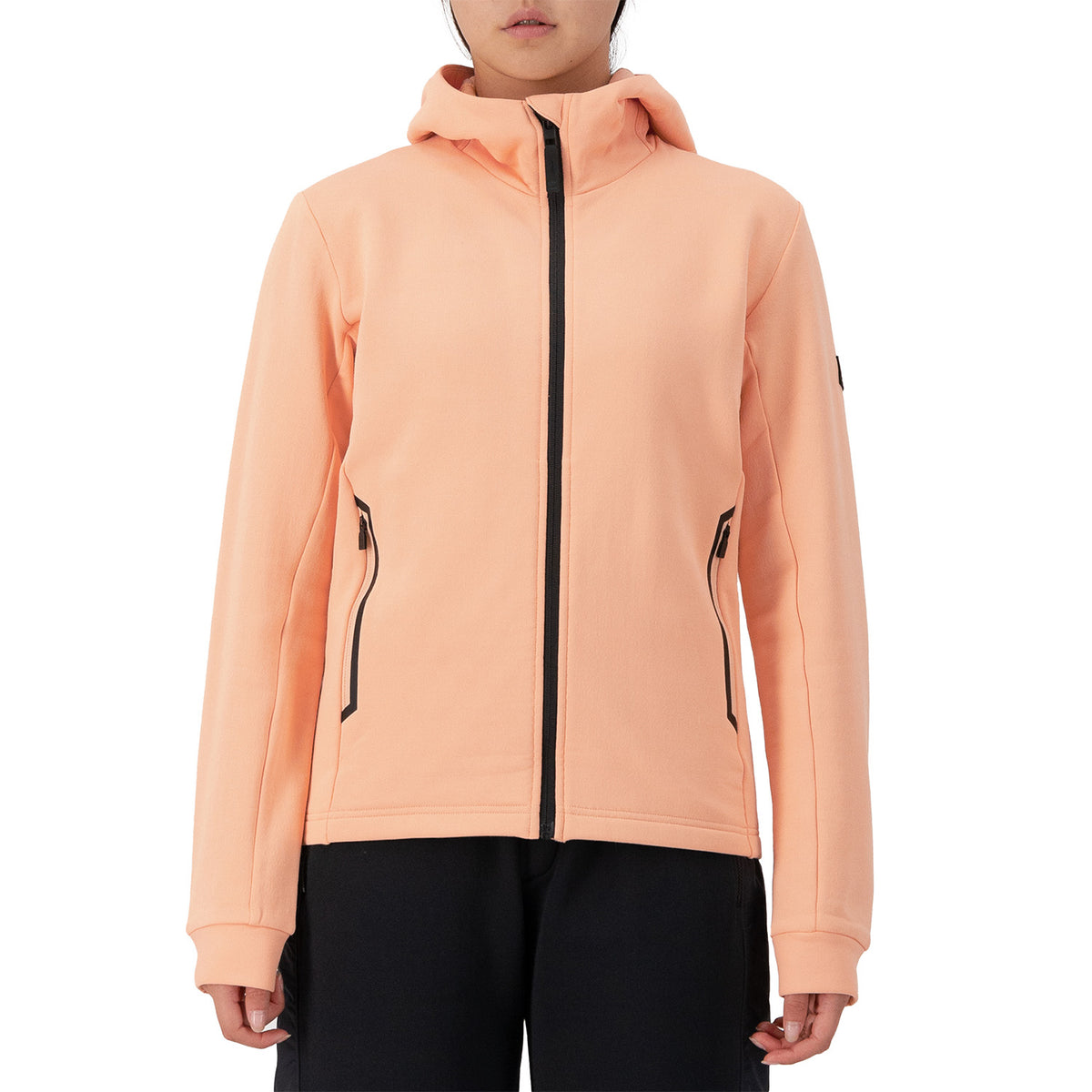 MONS ROYALE Arcadia Merino Fleece Hoodie - Women's Melon