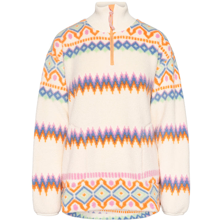 Kari Traa Ruthie Midlayer Half Zip Fleece - Women's Off White