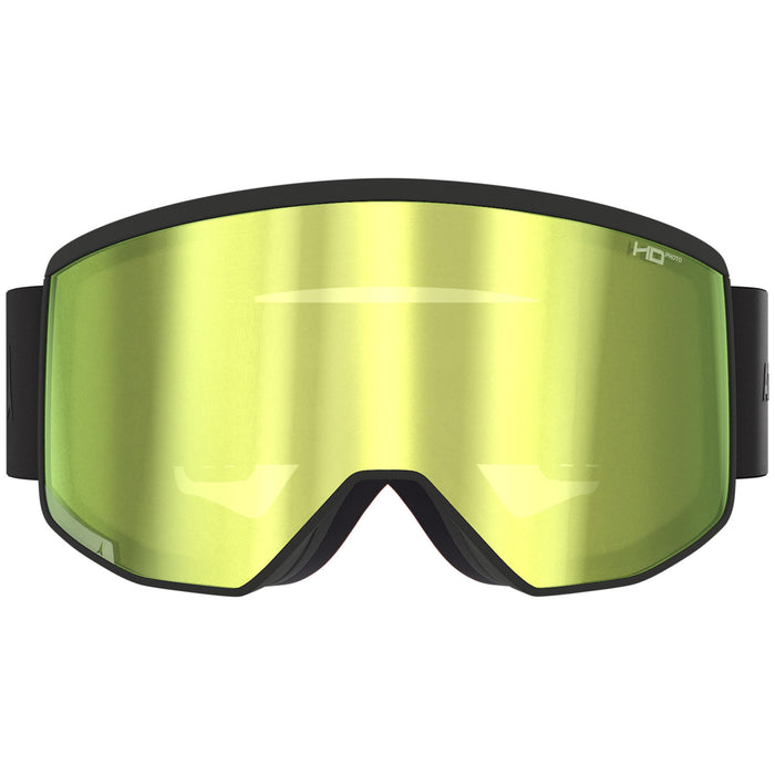 Atomic Four Pro L HD Photo Goggles All Black/Green Gold HD Photo