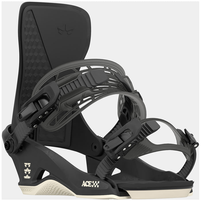 Rome Ace Snowboard Bindings - Kids' 2025 Black