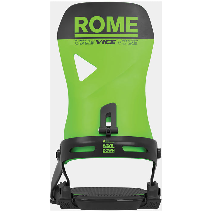 Rome Vice Snowboard Bindings 2025 Green