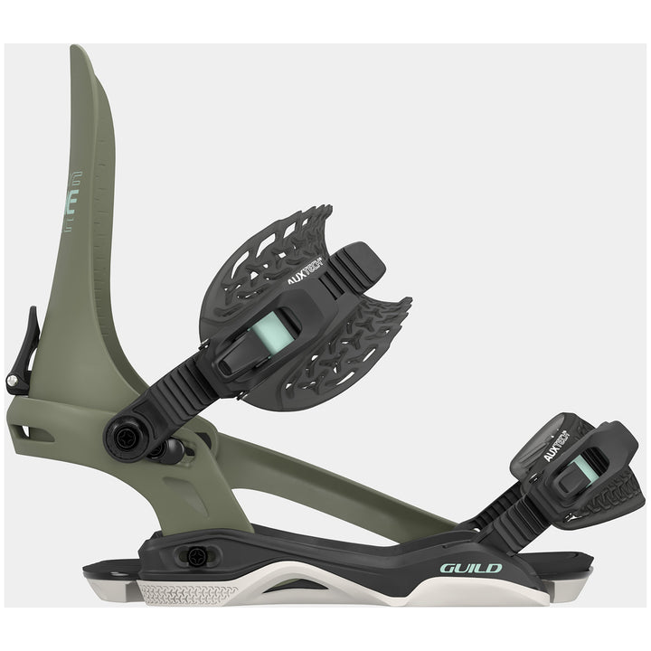 Rome Guild Snowboard Bindings - Women's 2025 Olive