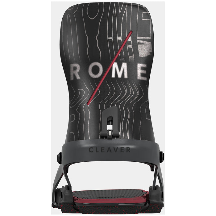Rome Cleaver Snowboard Bindings 2025 Black