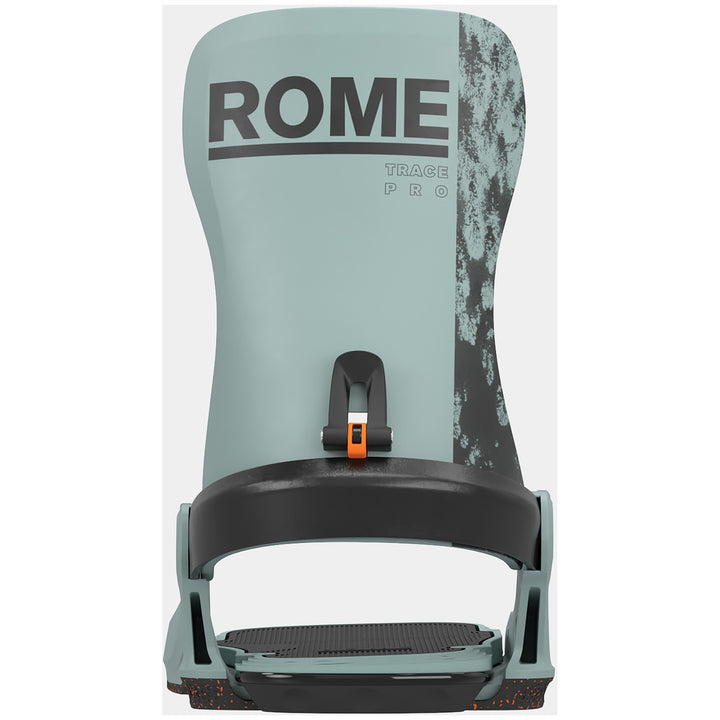 Rome Trace Pro Snowboard Bindings 2025 Slate Gray/Orange