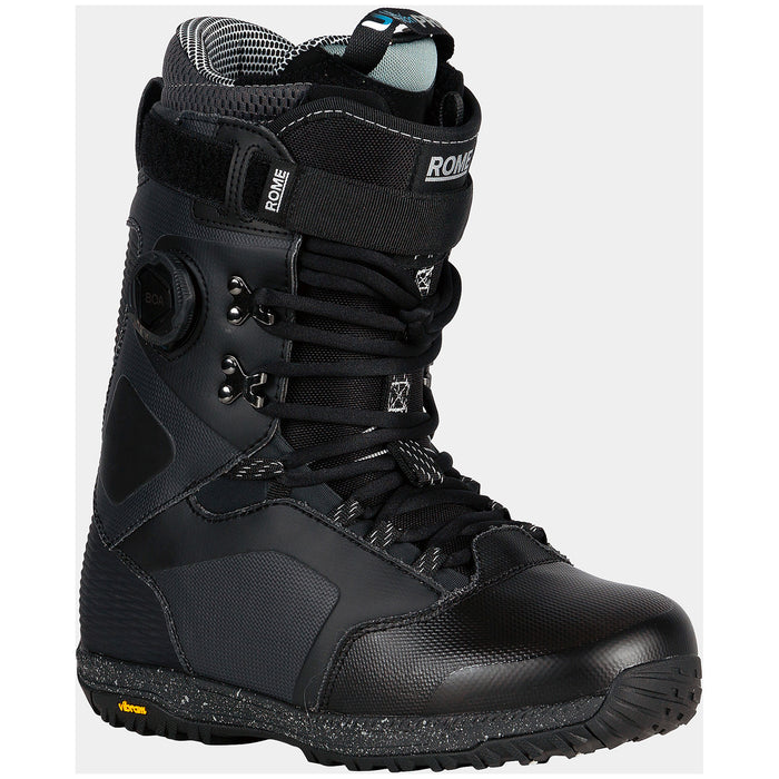 Rome Libertine Pro Hybrid Boa Snowboard Boots 2025 Black