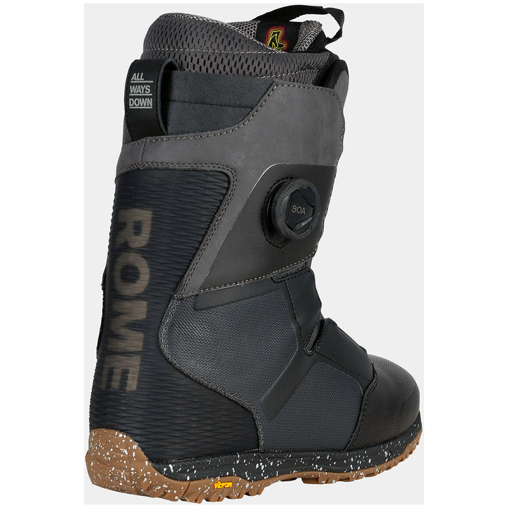 Rome Libertine Boa Snowboard Boots 2025 Black