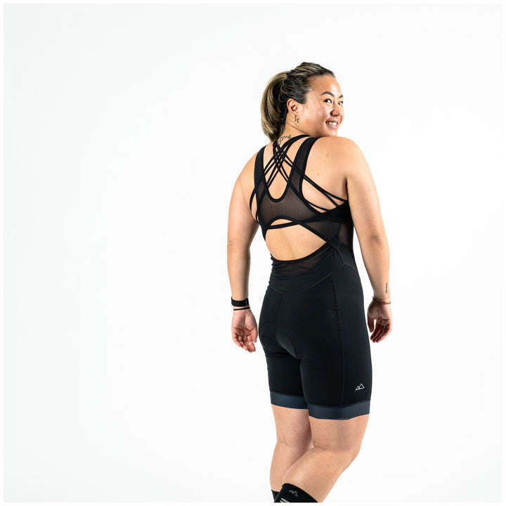 Wild Rye Baddie Bib Shorts - Women's Black