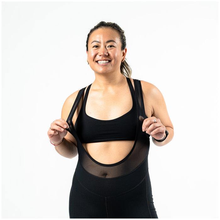Wild Rye Baddie Bib Shorts - Women's Black
