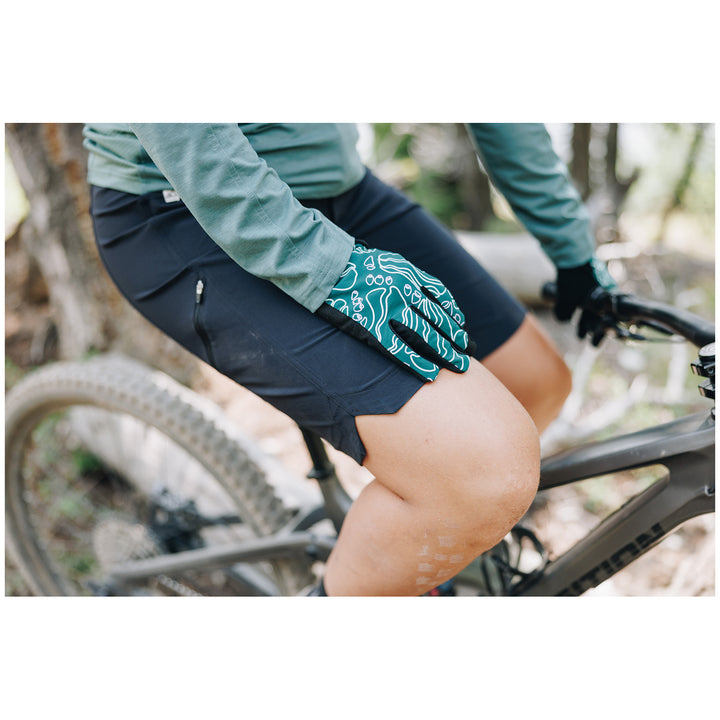 Wild Rye Gnarnia Bike Gloves - Women's Galacti Cacti