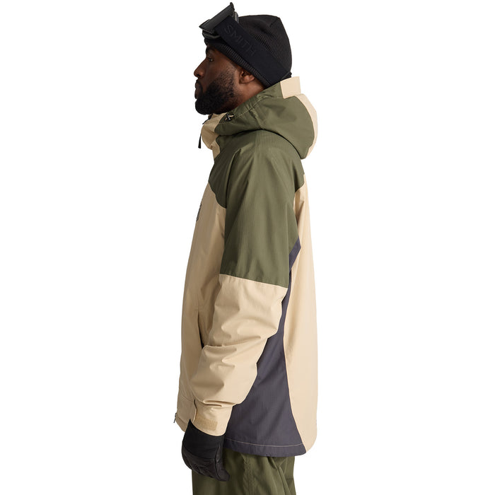 Armada x evo Ansel 2L Shell Jacket - Men's Safari/Olive/Anthracite