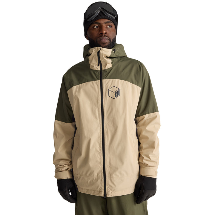Armada x evo Ansel 2L Shell Jacket - Men's Safari/Olive/Anthracite
