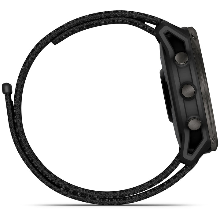 Garmin Enduro 3 Smartwatch Carbon Gray DLC Titanium w/Black Sport Loop Band