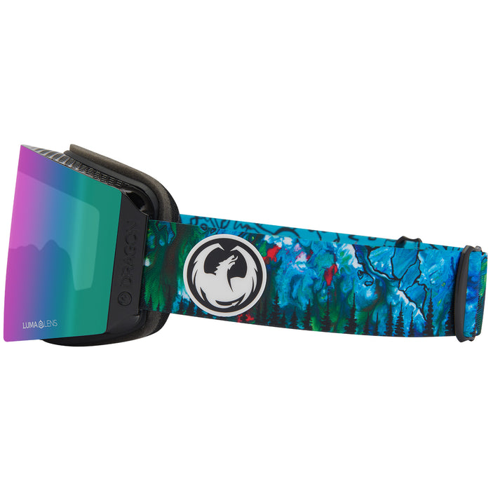 Dragon RVX MAG IR Benchetler Goggles Chris24/LumaLens Celeste Infrared + LumaLens Violet
