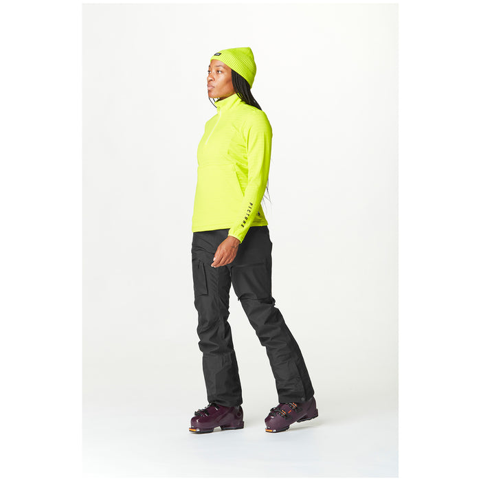 Picture Organic Bake 1/4 Grid Fleece - Women's Acid Lime