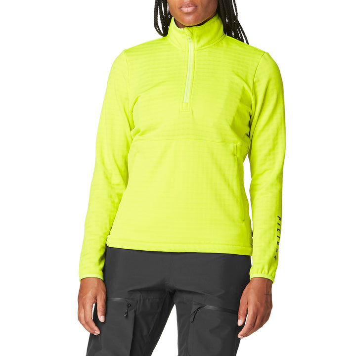 Picture Organic Bake 1/4 Grid Fleece - Women's Acid Lime